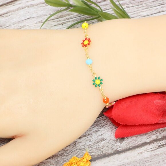 "Trendy Bracelet for Girls & Women – Cute, Adjustable & Gift-Ready | MLCRC1191 - Picture 6 of 10
